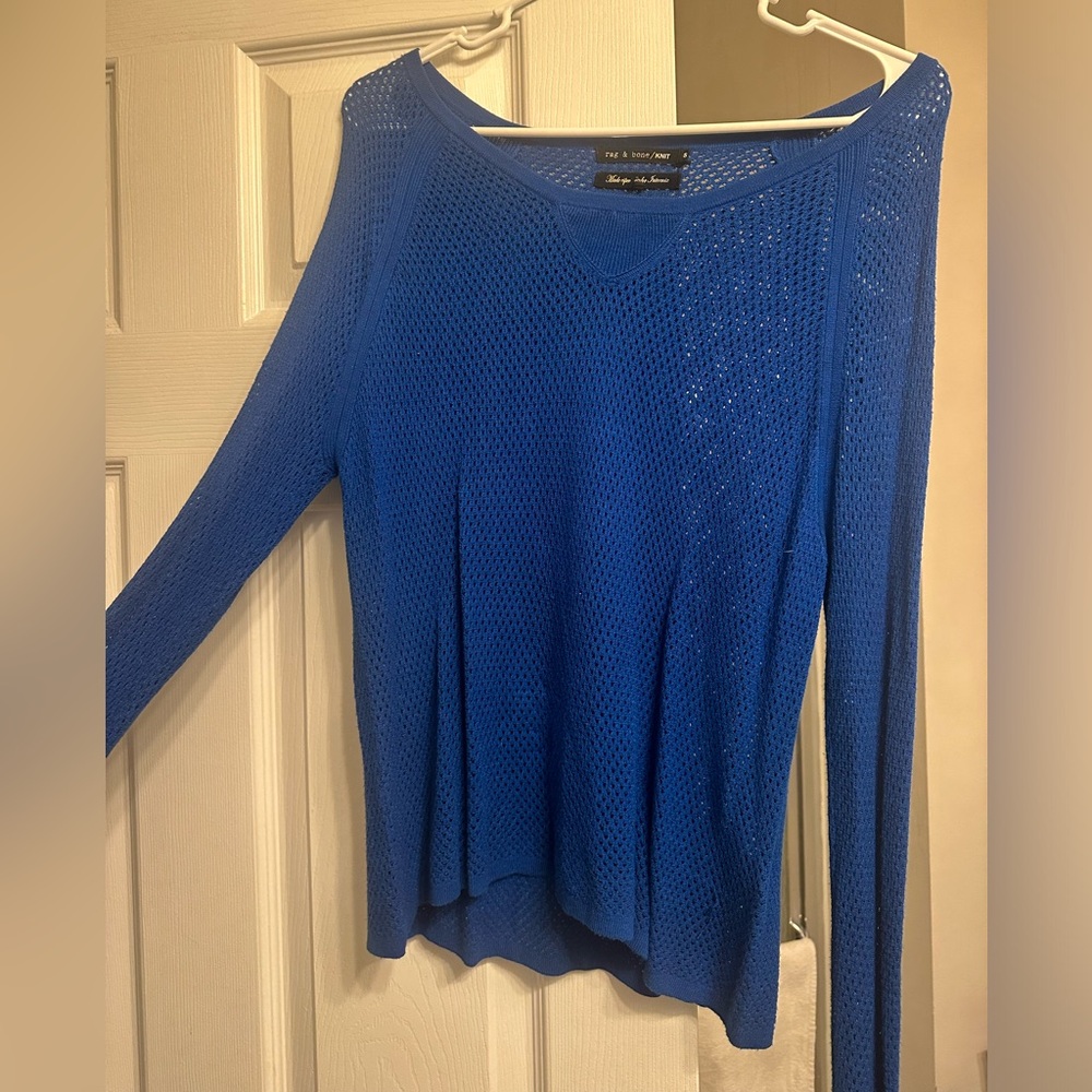Rag and Bone Royal Blue pullover
